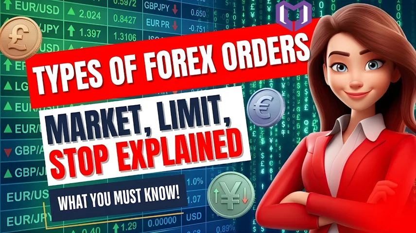 Types of Forex Orders: Market, Limit, Stop Explained